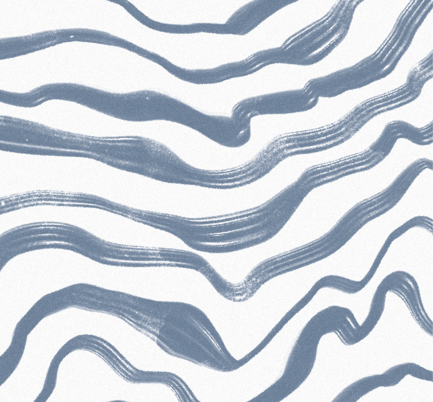 organic wavy blue pattern